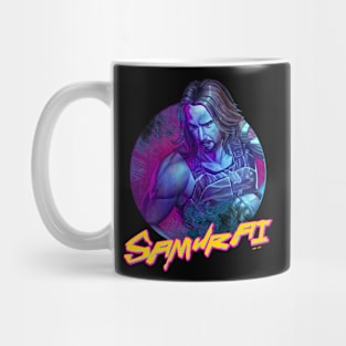 samurai glitch Mug